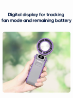 Refrigeration High Speed Cold Cooling Ice Compress Fan 100 Gear Adjustment Portable High Speed Handheld Fan - Image 5