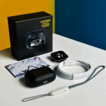 Air pods A9 pro Touch Screen Display with ANC ENC - Image 5