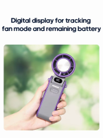 Refrigeration High Speed Cold Cooling Ice Compress Fan 100 Gear Adjustment Portable High Speed Handheld Fan - Image 9